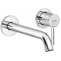 Bozz mitigeur de lavabo 2 trou s chromée 230 mm