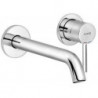 Bozz mitigeur de lavabo 2 trou s chromée 230 mm