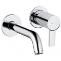 mitigeur de lavabo 2 trou s 180 mm chromée