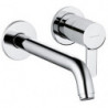 mitigeur de lavabo 2 trou s 230 mm chromée