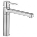 mitigeur d'évier acier inox