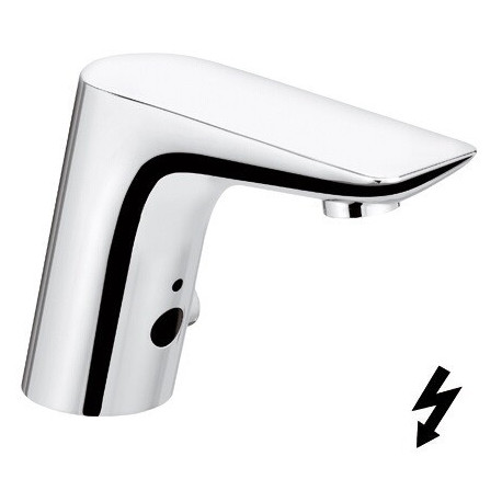 Mitigeur lavabo BALANCE E DN 15, électronique, pour stockage sans pression Pile lithium 6 V chrome KLUDI