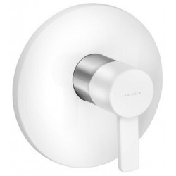 Mitigeur de douche monocommande ZENTA à encastrer chrome / blanc KLUDI