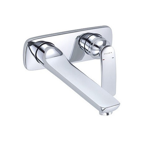 Balance mitigeur de lavabo mural 2 trou s 235 mm