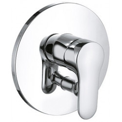 Mitigeur de bain à encastrer OBJEKTA garniture à encastrer chrome KLUDI