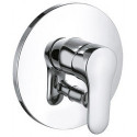 Mitigeur de bain à encastrer OBJEKTA garniture à encastrer chrome KLUDI