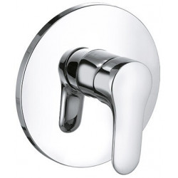 Mitigeur de douche à encastrer OBJEKTA garniture à encastrer chrome KLUDI