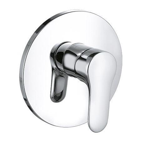 Mitigeur de douche à encastrer OBJEKTA garniture à encastrer chrome KLUDI