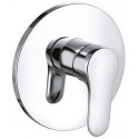 Mitigeur de douche à encastrer OBJEKTA garniture à encastrer chrome KLUDI