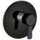 Mitigeur de douche monocommande ZENTA à encastrer chrome / noir KLUDI