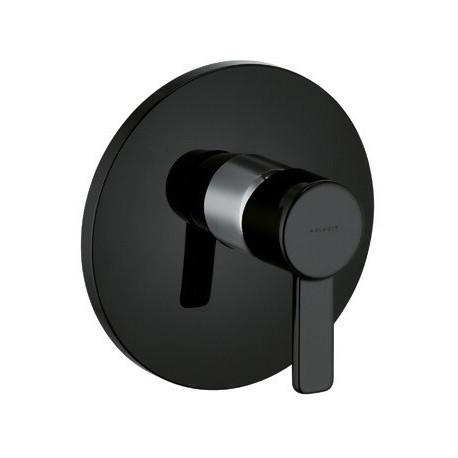 Mitigeur de douche monocommande ZENTA à encastrer chrome / noir KLUDI