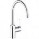 Mitigeur d'évier BINGO STAR DN 15, pour cuves de stockage sans pression, finition inox KLUDI