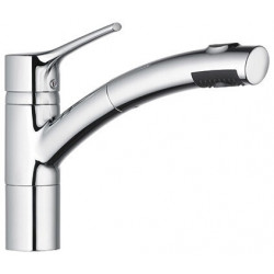 Trendo mitigeur d'évier acier inox