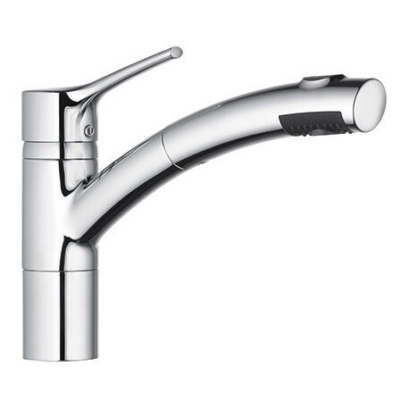 Trendo mitigeur d'évier acier inox