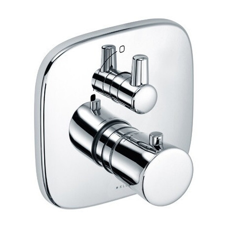 Mitigeur thermostatique de douche AMBA à encastrer chrome KLUDI
