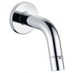 Bozz robinet de lavabo mural chroméeavec ergot 110 mm