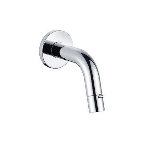 Bozz robinet de lavabo mural chroméeavec ergot 110 mm