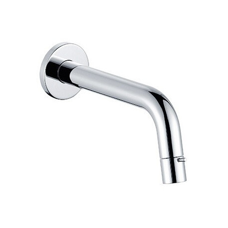 Bozz robinet de lavabo mural chroméeavec ergot 185 mm
