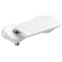 Balance mitigeur de douche chromée blanc