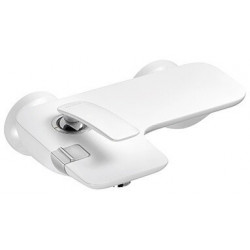 Balance mitigeurbain-douche chromée blanc