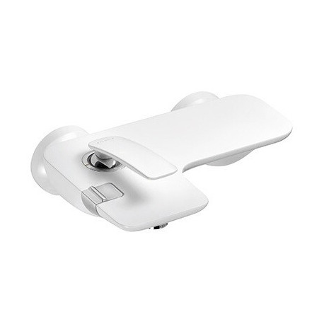 Balance mitigeurbain-douche chromée blanc