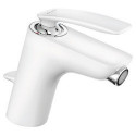 Balance mitigeur de bidet chromée blanc