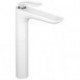Balance mitigeur de lavabo-vasque 272 mm chromée blanc