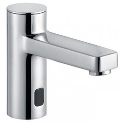 mitigeur de lavabo électronique pile 9Vavec manette de température