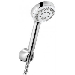 Set de bain douche LOGO 3S avec logo 3S douchette à main DN 15 chrome KLUDI
