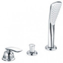 Balance mitigeur bain-douche montage sur gorge