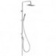 A-qa dual shower system sans mitigeur douchette à main 1 jet