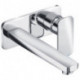 E2 mitigeur de lavabo 2 trou s 220 mm chromée