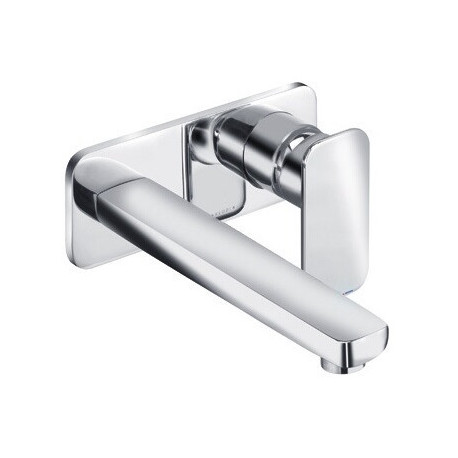 E2 mitigeur de lavabo 2 trou s 220 mm chromée
