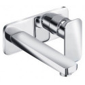 E2 mitigeur de lavabo 2 trou s 180 mm chromée