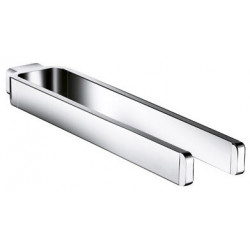 Porte-serviettes double E2 2 bras 300 mm chromé KLUDI