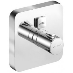 Push mélongeur thermostatique de douche à encastrer une commande