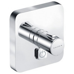 Push mélongeur thermostatique de douche à encastrer une commande