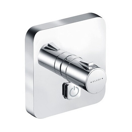 Push mélongeur thermostatique de douche à encastrer une commande