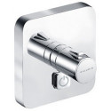 Push mélongeur thermostatique de douche à encastrer une commande