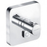 Push mélongeur thermostatique de douche à encastrer une commande