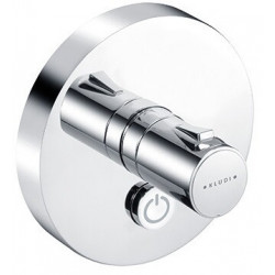Mitigeur thermostatique douche PUSH à encastrer chrome KLUDI