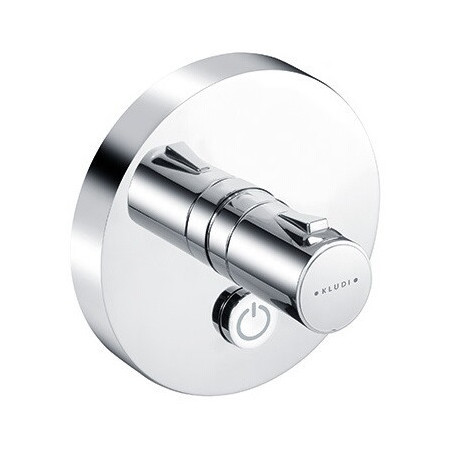 Mitigeur thermostatique douche PUSH à encastrer chrome KLUDI