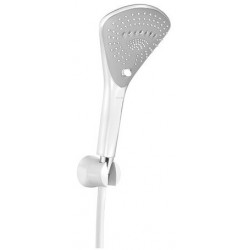 Fizz set bain-douche 3 jets blanc/chrome.