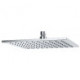 A-qa tête de douche métallique carrée 250 mm