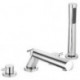 Bozz mélongeur bain-douche montage sur gorge 4 trou s