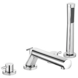 Bozz mélongeur bain-douche montage sur gorge 4 trou s