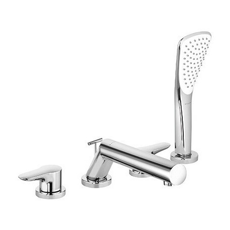 Objekta mélongeur de bain-douche montage sur gorge 4 trou s