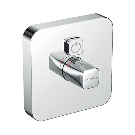 Kludi ferrure à encastrer PUSH metal-Dr-Gri vc