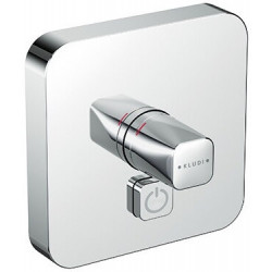 Kludi ferrure à encastrer PUSH metal-Dr-Gri vc