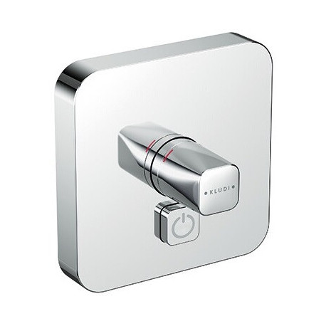 Kludi ferrure à encastrer PUSH metal-Dr-Gri vc